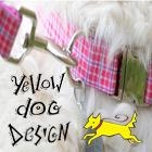 Yellow Dog Collars Leads Harnesses Train Bells